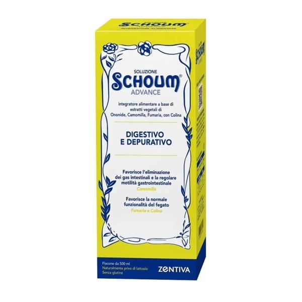 Soluzione Schoum Advance Digestivo e Depurativo 500 ml