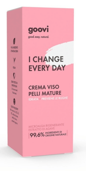 Goovi Crema Viso Pelli Mature I Change Every Day 50 ml