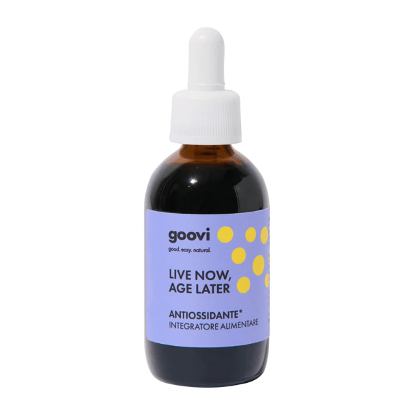 Goovi Live Now Age Later Gocce Antiossidanti e Depuranti 50 ml