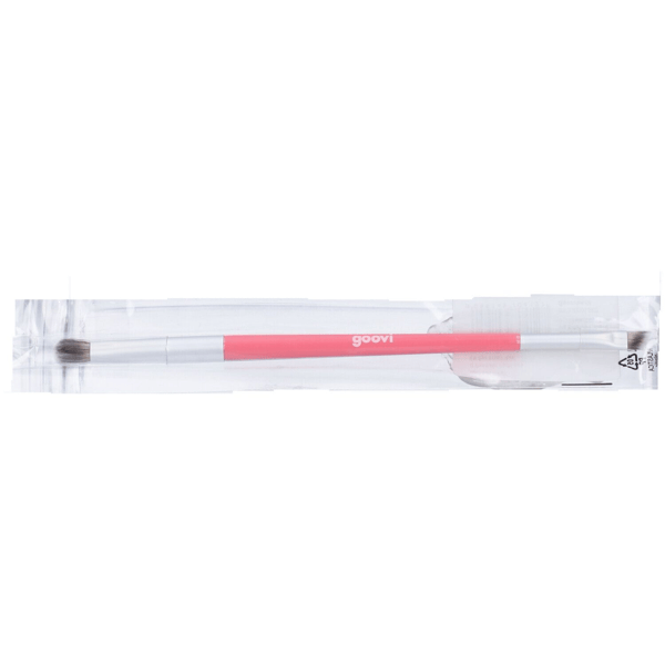Goovi Pennello Occhi Duo Pennello Make-Up Doppia Punta per Sfumare e Definizione