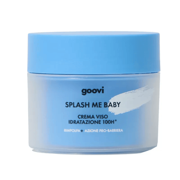 Goovi Splash Me Baby Crema Viso 50ml Idratazione 100 Ore Rimpolpante