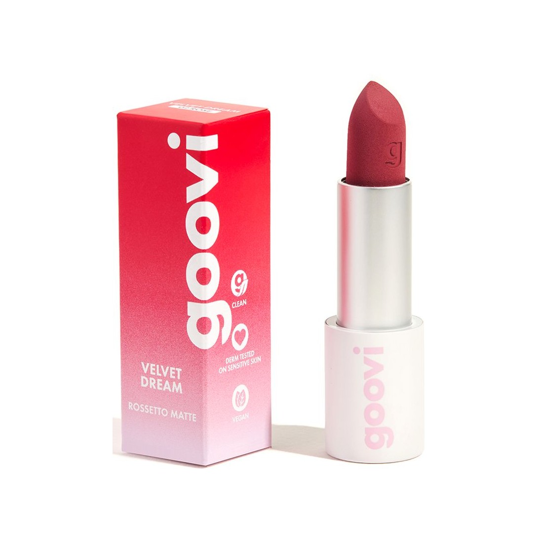 Goovi Velvet Dream Rossetto Matte Colore 04 Red Berry 1 pz