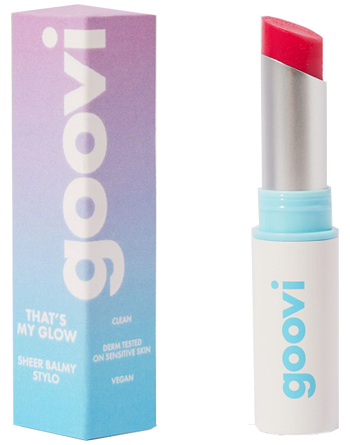 Goovi That’s My Glow Balsamo Labbra Colorato Colore 03 Hot Peony 1 pz Protezione per le labbra