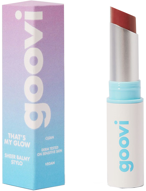 Goovi That’s My Glow Balsamo Labbra Colorato Colore 06 Tan Rose 1 pz Protezione per le labbra