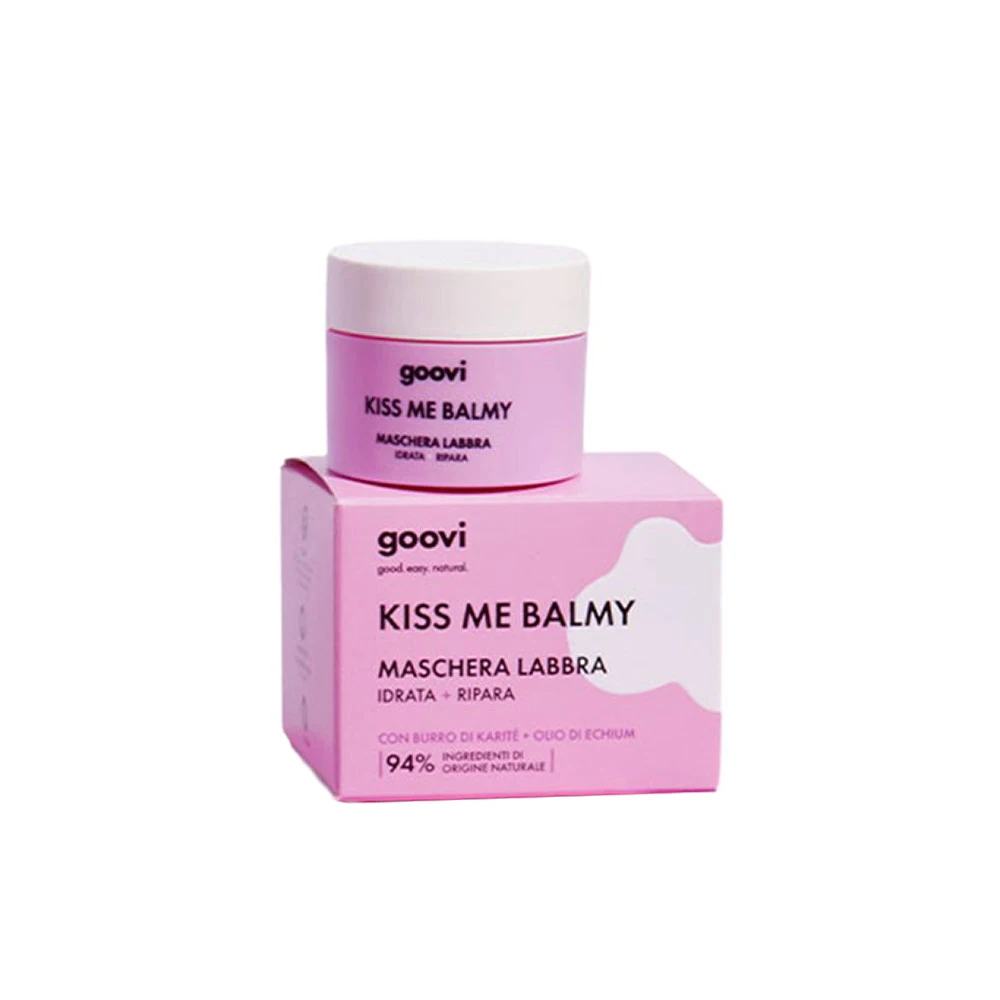 Goovi Kiss Me Balmy Maschera Labbra, 10ml