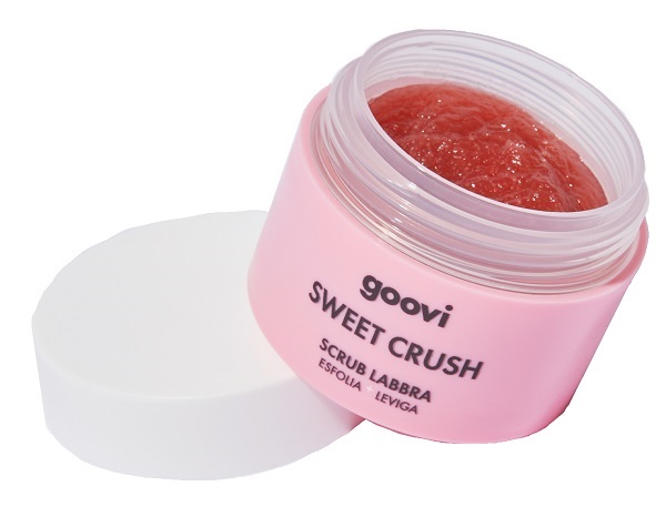 Goovi Sweet Crush Scrub Labbra Esfoliante e Levigante, 10ml