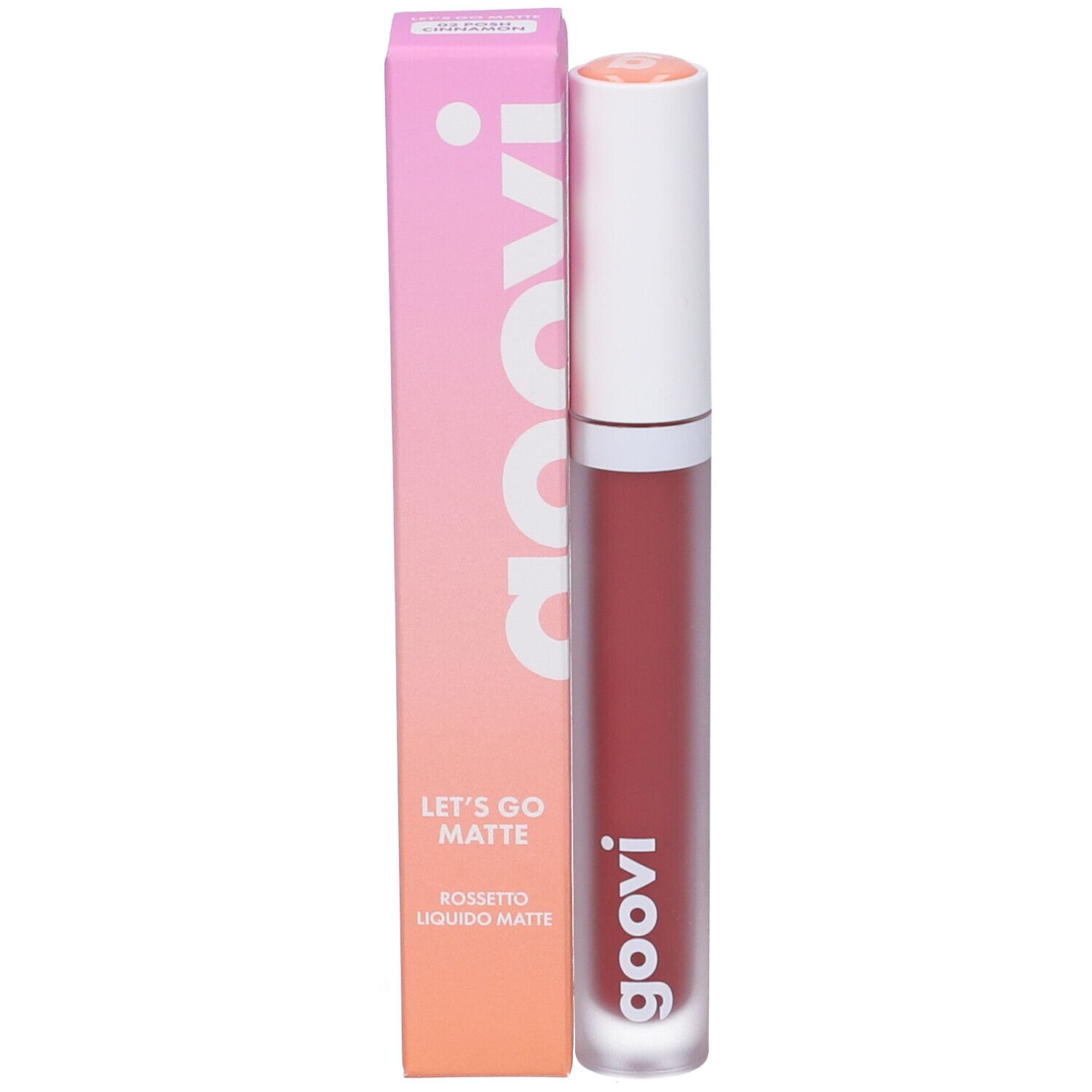 Goovi Let's Go Matte Rossetto Liquido Matte 02 Posh Cinnamon, 2,5 ml — confronto prezzi