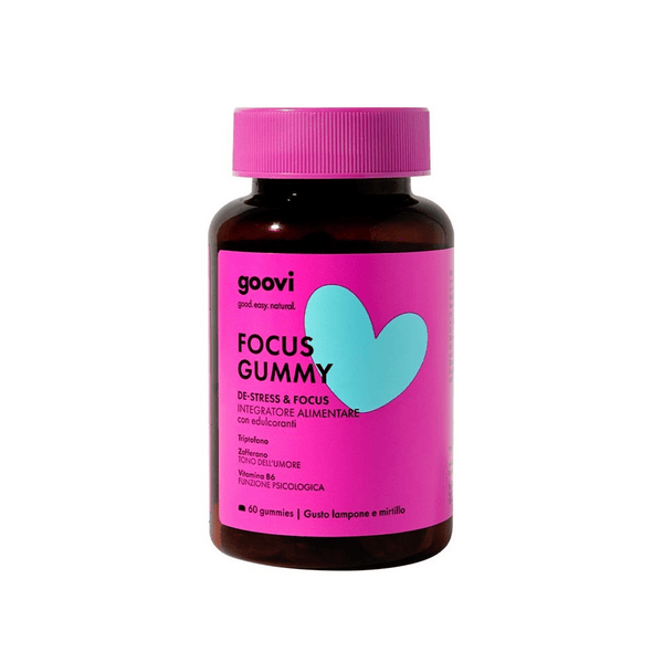 Goovi Focus Gummy De-stress & 1 pz Caramelle