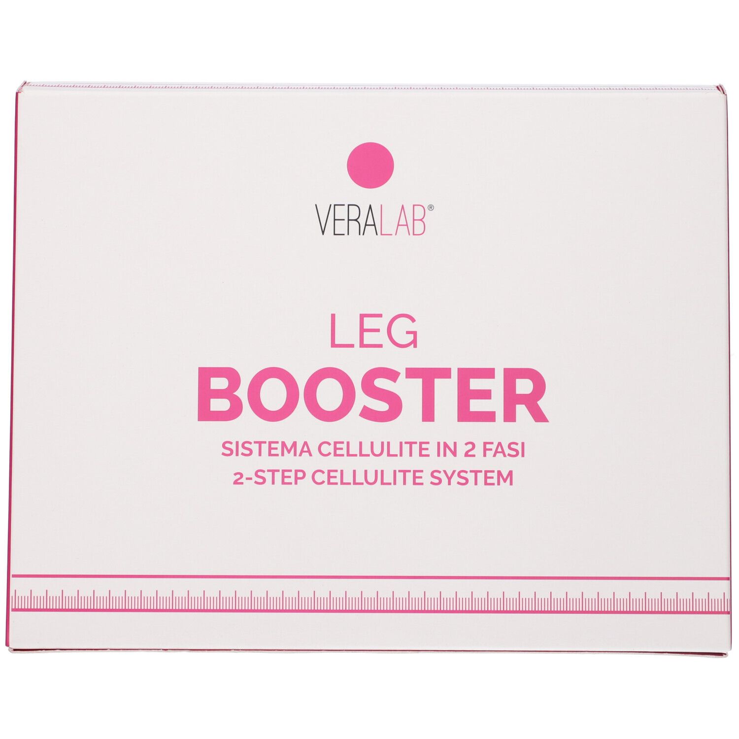 Veralab Leg Booster Sistema Cellulite In 2 Fasi Con Crema 200ml + Guaina Ciclista Taglia L