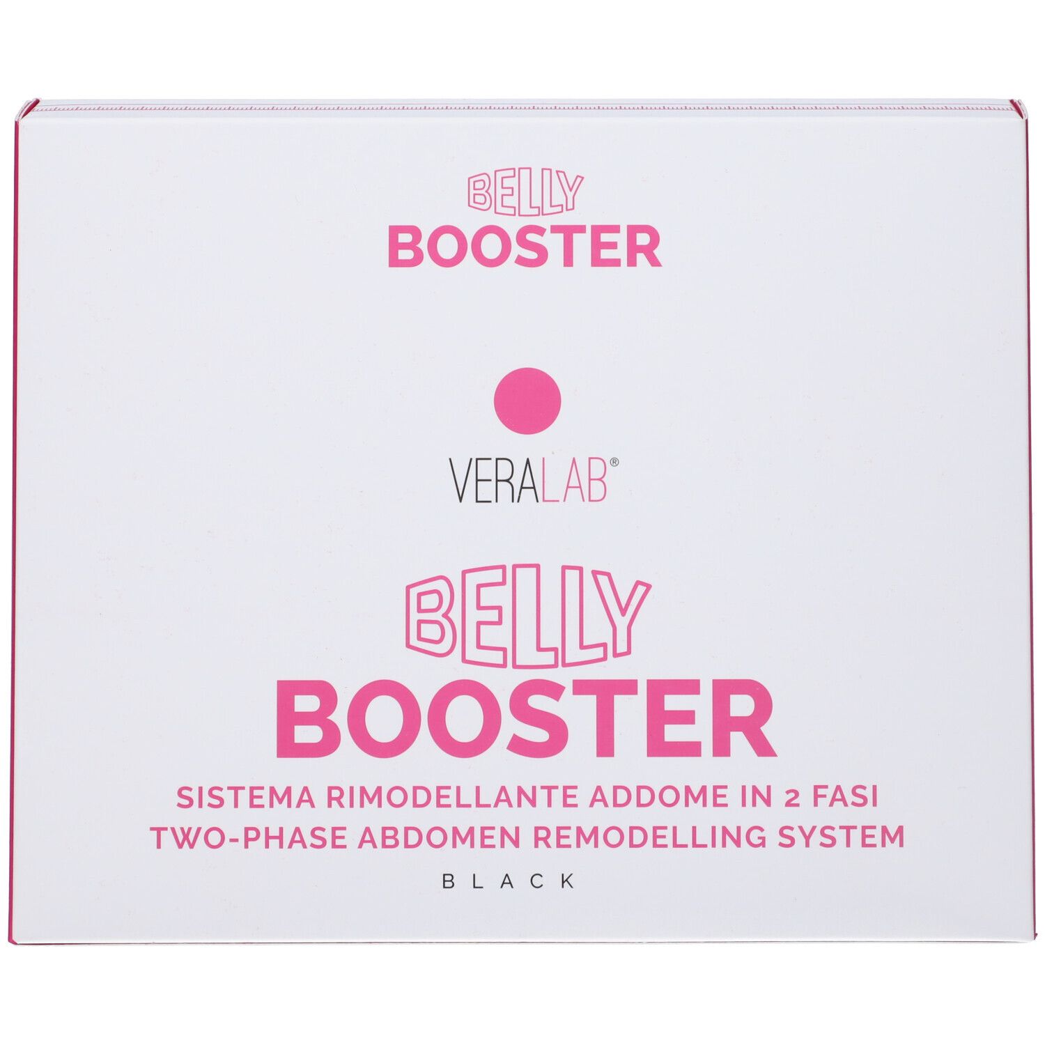 Veralab Belly Booster Rimodellante Addome In 2 Fasi Con Crema Corpo 200ml + Guaina Massaggiante Taglia Ml