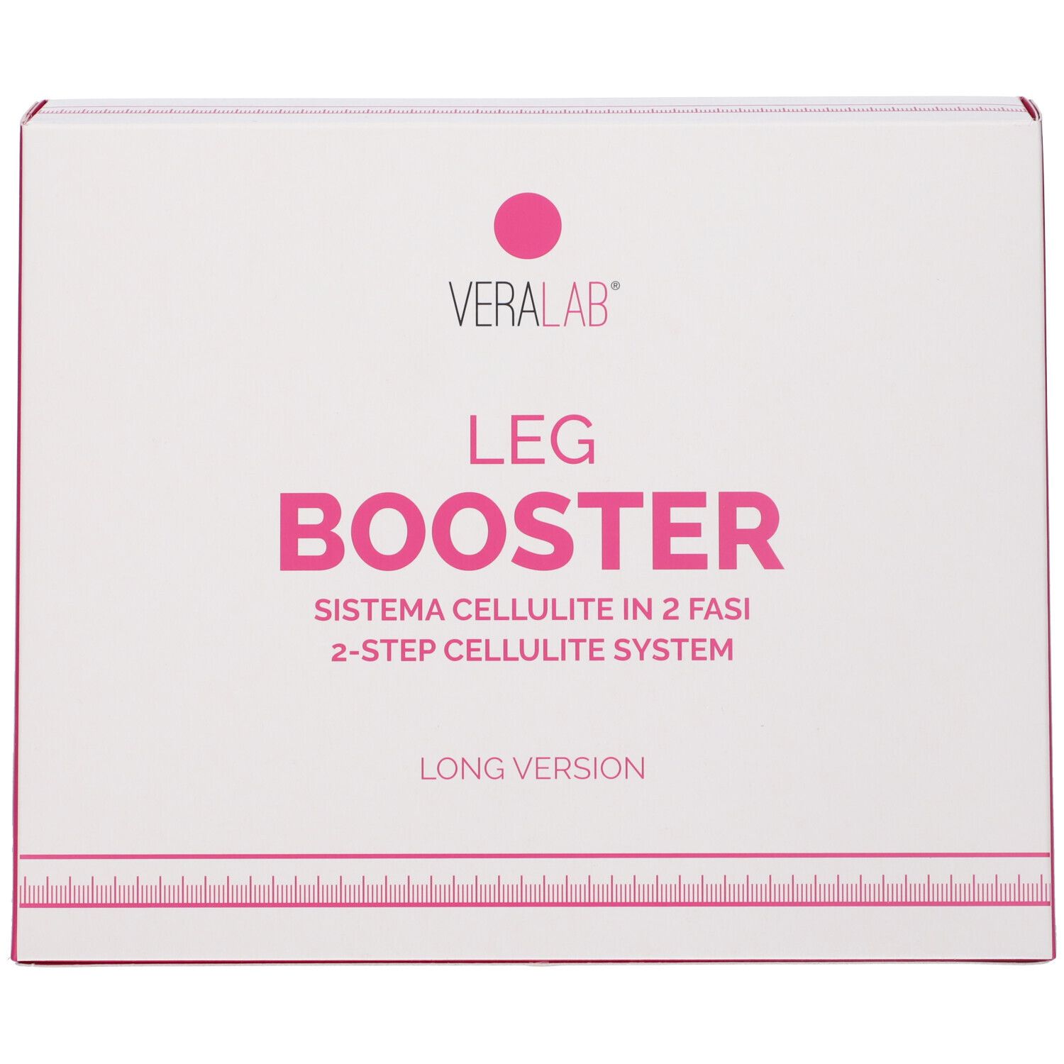 Veralab Leg Booster Long Guaina Massaggiante + Crema Trattamento Anticellulite Taglia XL