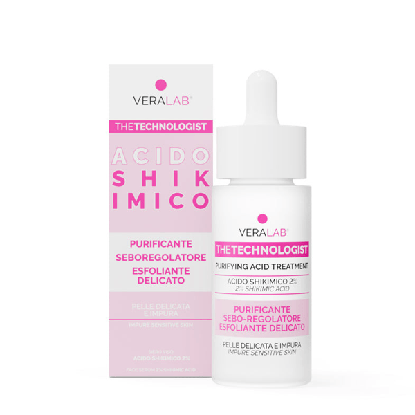 Veralab Acido Shikimico 30 ml Crema per la pelle