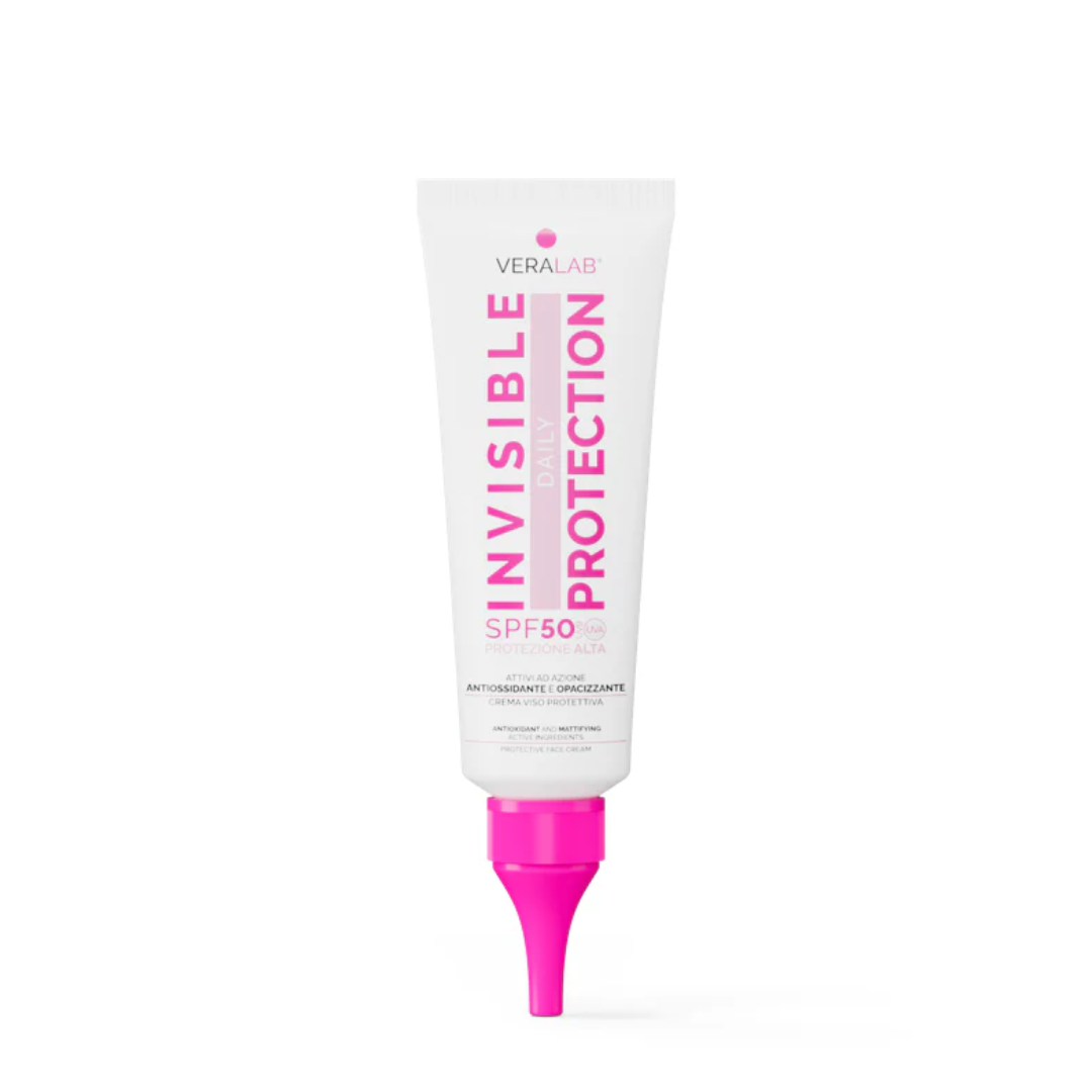 Veralab Invisible Daily Protection SPF 50 Crema Viso 50 ml
