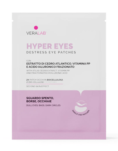 Veralab Destress Eye Patches Contorno Occhi Rilassanti 1 Pezzo