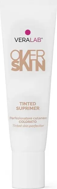 Veralab Overskin Tinted Suprimer 01 Primer Viso Uniformante Colorato 25ml