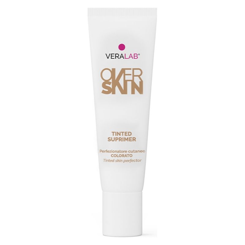 Veralab Overskin Tinted Suprimer 02 Primer Viso Uniformante Colorato 25ml