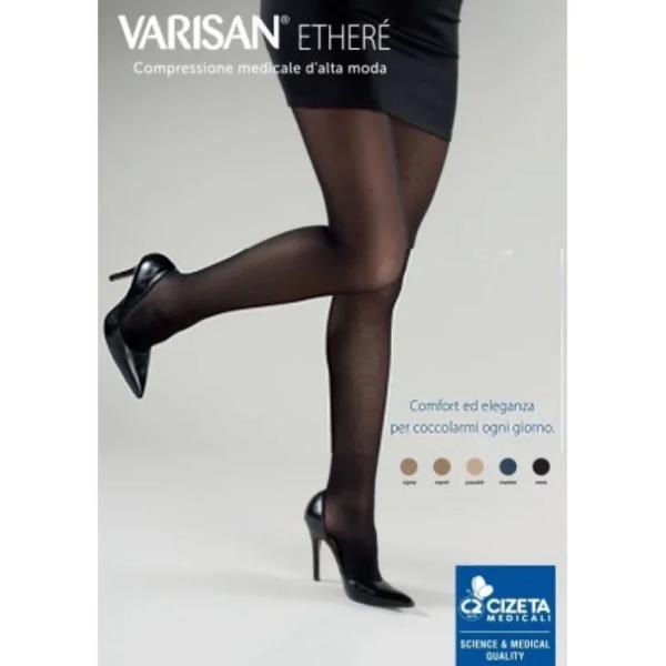 Varisan Etherea 1520 collant ATU punta chiusa colore nero compressione forte tg 5 — confronto prezzi