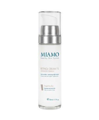 Miamo Longevity Plus Retinol Cream 1% Advanced Formula Crema Notte Anti-rughe Rigenerante 50 ml
