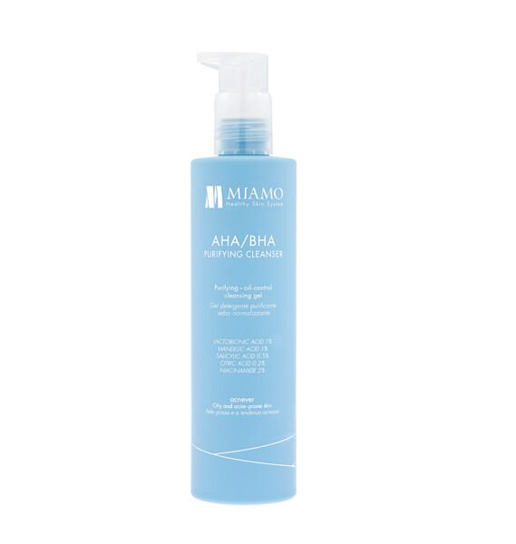 MIAMO AHA/BHA Purifying Cleanser 250 ml Gel detergente