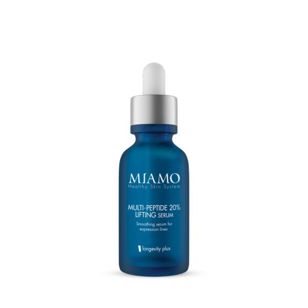 Miamo Longevity Plus Multi Peptide 20% Siero Antirughe Effetto Tensore 30 ml