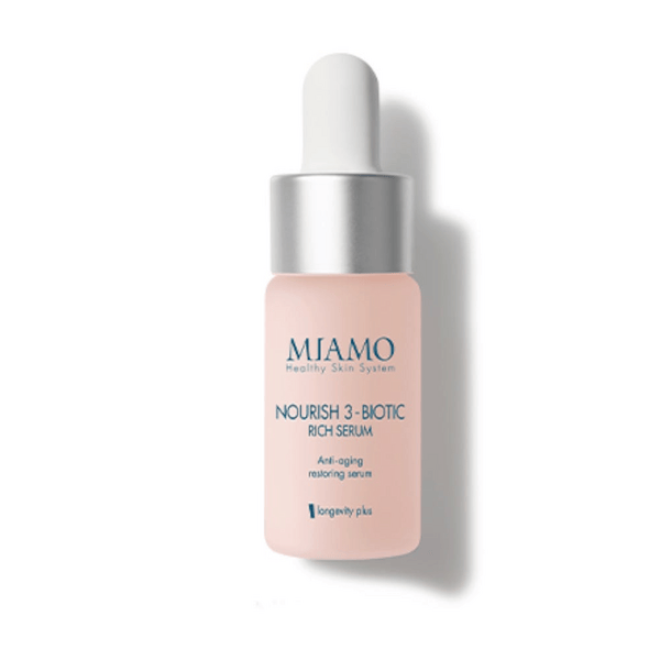 Miamo Mini Icons - Longevity Plus Nourish 3-Biotic Rich Serum Siero Anti-Età, 10ml