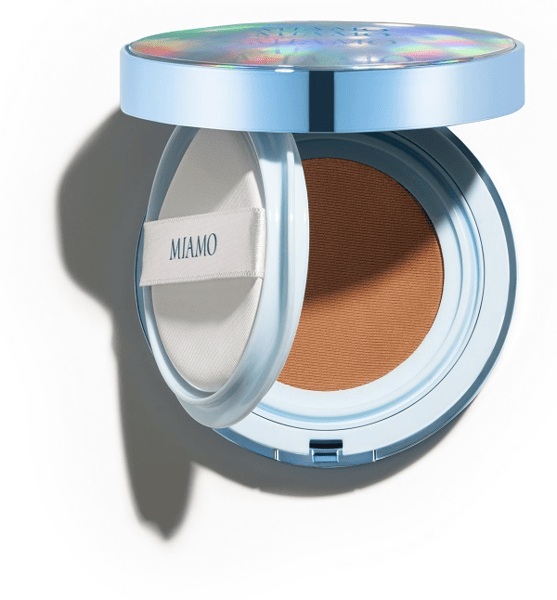 Miamo Second Skin Mesh Cushion SPF50 PA+++ Fondotinta Natural Glow Shade Bronze 11 g