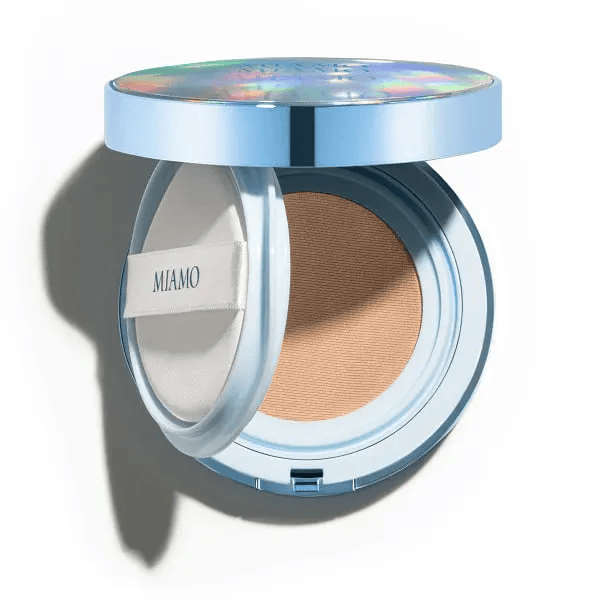 Miamo Second Skin Mesh Cushion Foundation Shade Shell 13,5 g SPF50 PA+++ Fondotinta Natural Glow