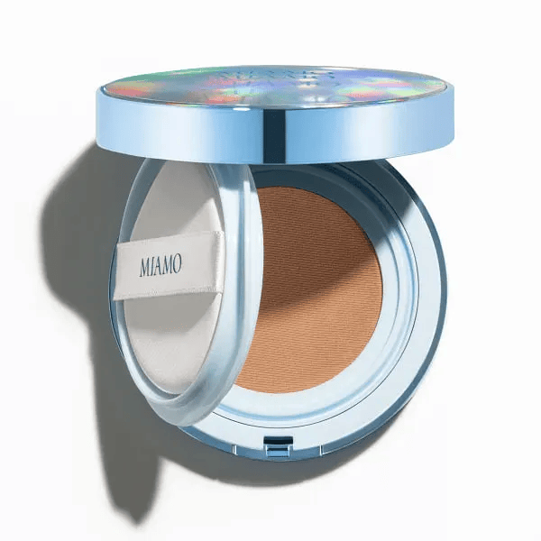 Miamo Second Skin Mesh Cushion Foundation Shade Dune 13,5 g SPF50 PA+++ Fondotinta Natural Glow