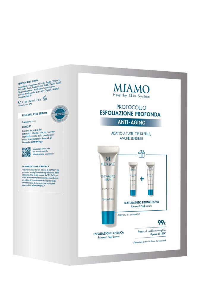 Miamo Protocollo Esfoliazione Profonda Anti Età Renewal Peel Serum — confronto prezzi