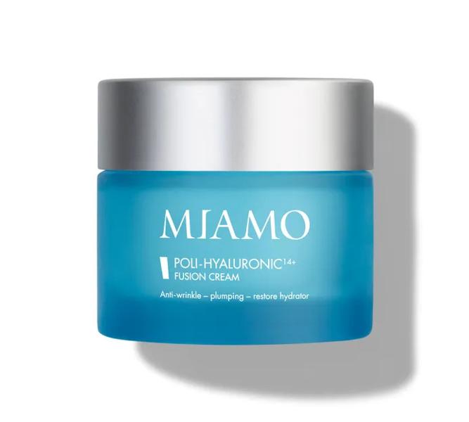 Miamo Poli Hyaluronic 14 Crema Viso Antirughe 50 ml Volumizzante con Acido Ialuronico