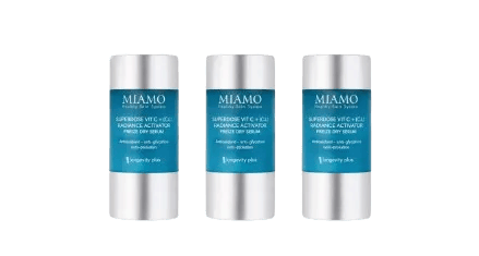 Miamo Superdose Vit C + [C,L] 3 x 5ml Radiance Activator Freeze Dry Serum