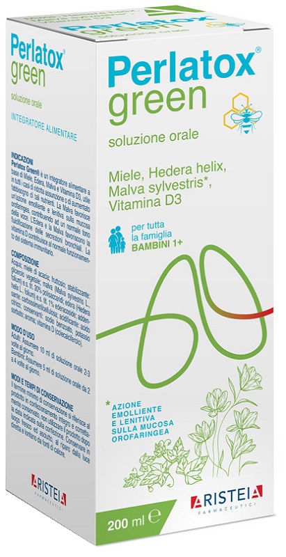 Aristeia Farmaceutici Perlatox Green 200 Ml Nuova Formulazione