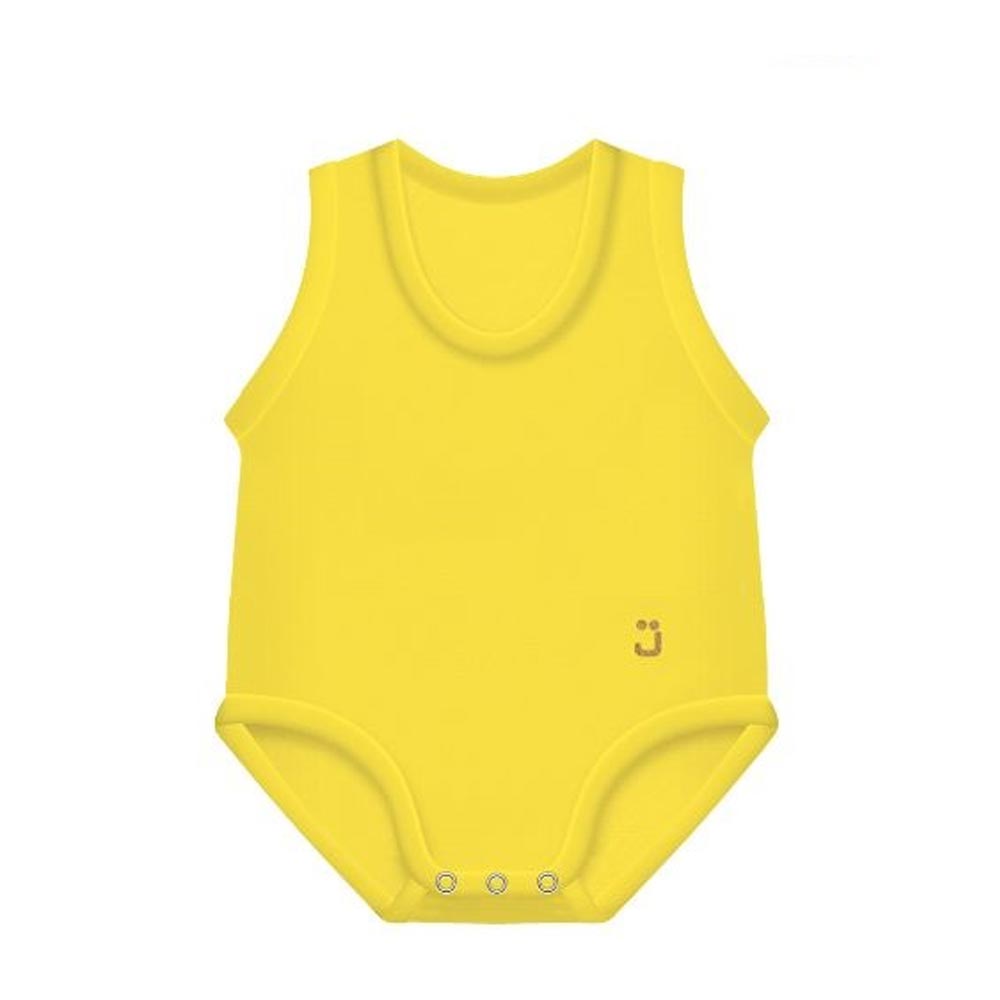 J Bimbi Summer - Body Neonato 0-36 Mesi colore Giallo, 1 body