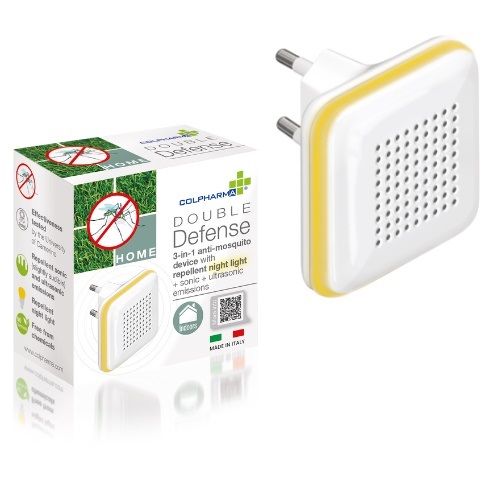 Colpharma Double Defense - Home Antizanzare Elettrico da Presa