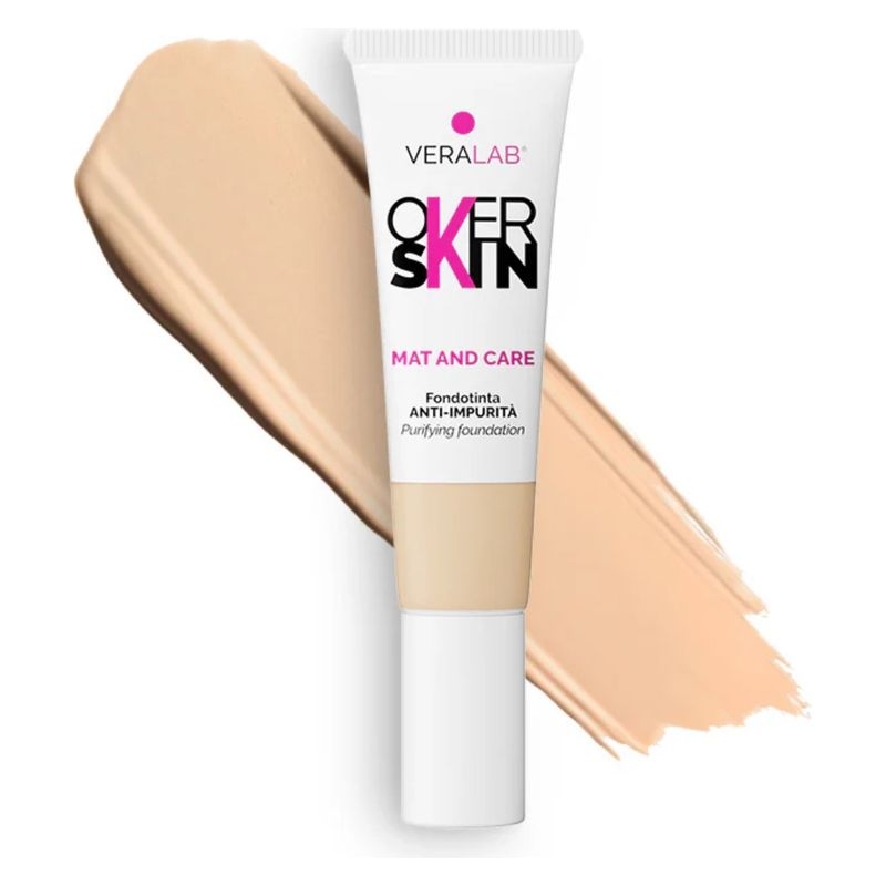 Veralab Overskin Mat And Care 3.5 Light Honey Fondotinta Anti-impurità — confronto prezzi