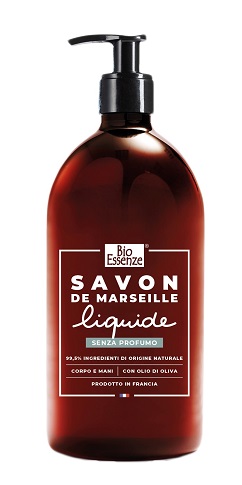 Bio essenze savon de marseille liquide senza profumo 1 litro