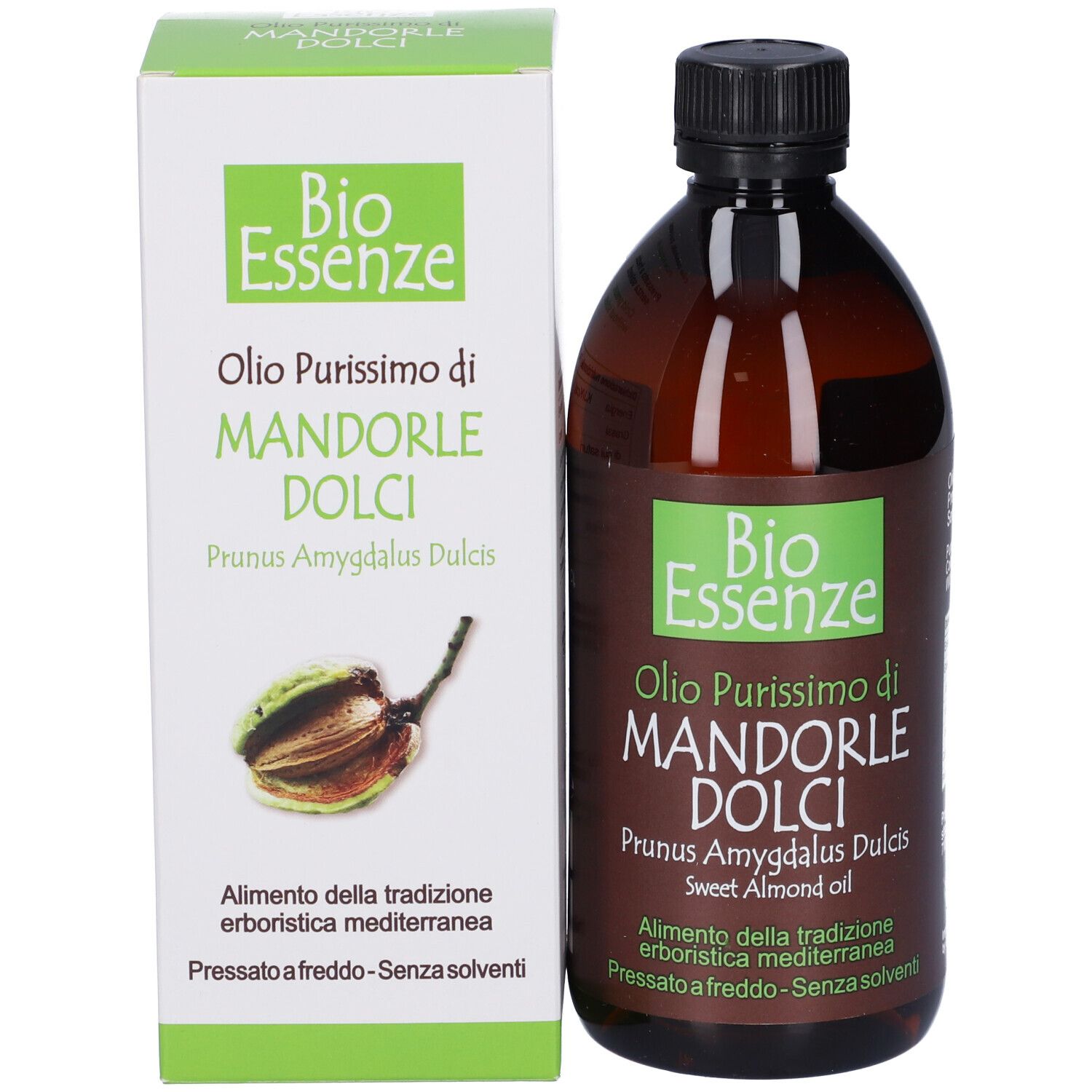 Bio essenze olio di mandorle dolci puro 250 ml