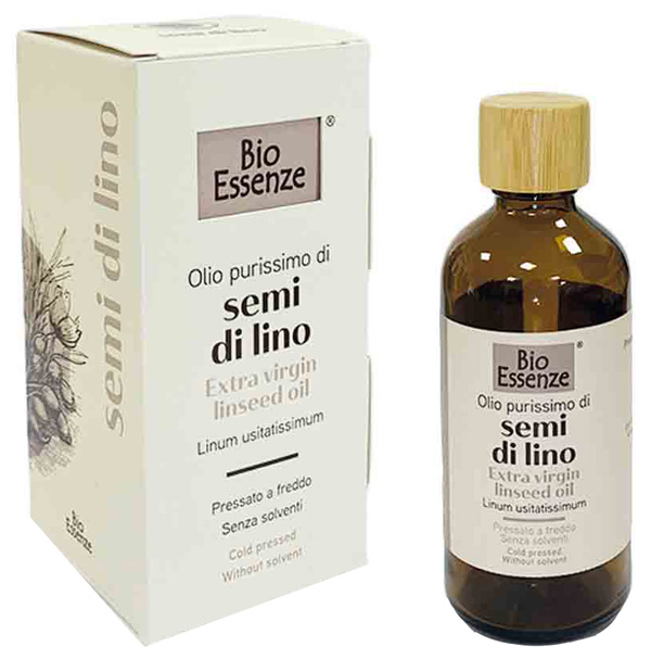 OLIO SEMI LINO 100ML BIO ESSENZE