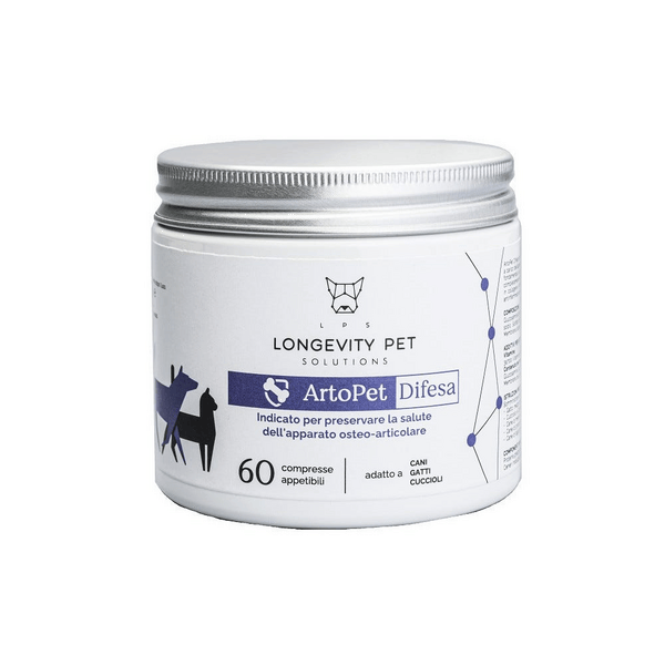 Longevity Pet ArtoPet Per il Benessere delle Articolazioni di Cani e Gatti 60 Compresse — confronto prezzi