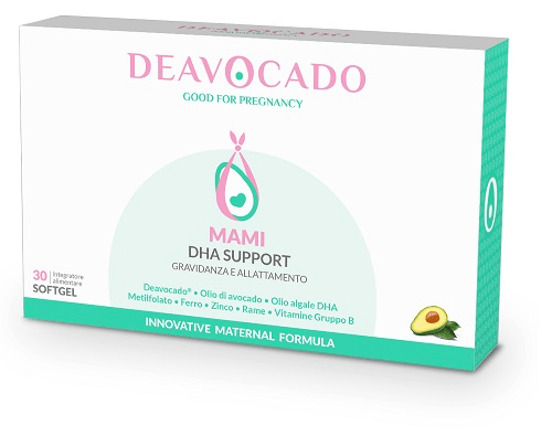 Deavocado Mami Dha Support Integratore Gravidanza e Allattamento 30 Softgels — confronto prezzi