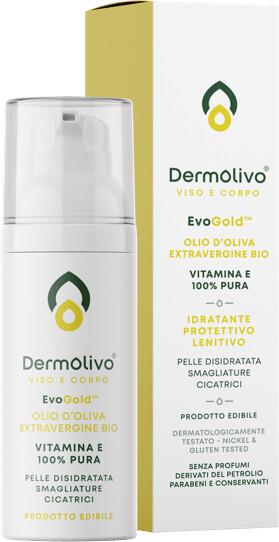 Dermolivo Viso e Corpo Olio Dermatologico di Oliva Extravergine Bio 30 ml