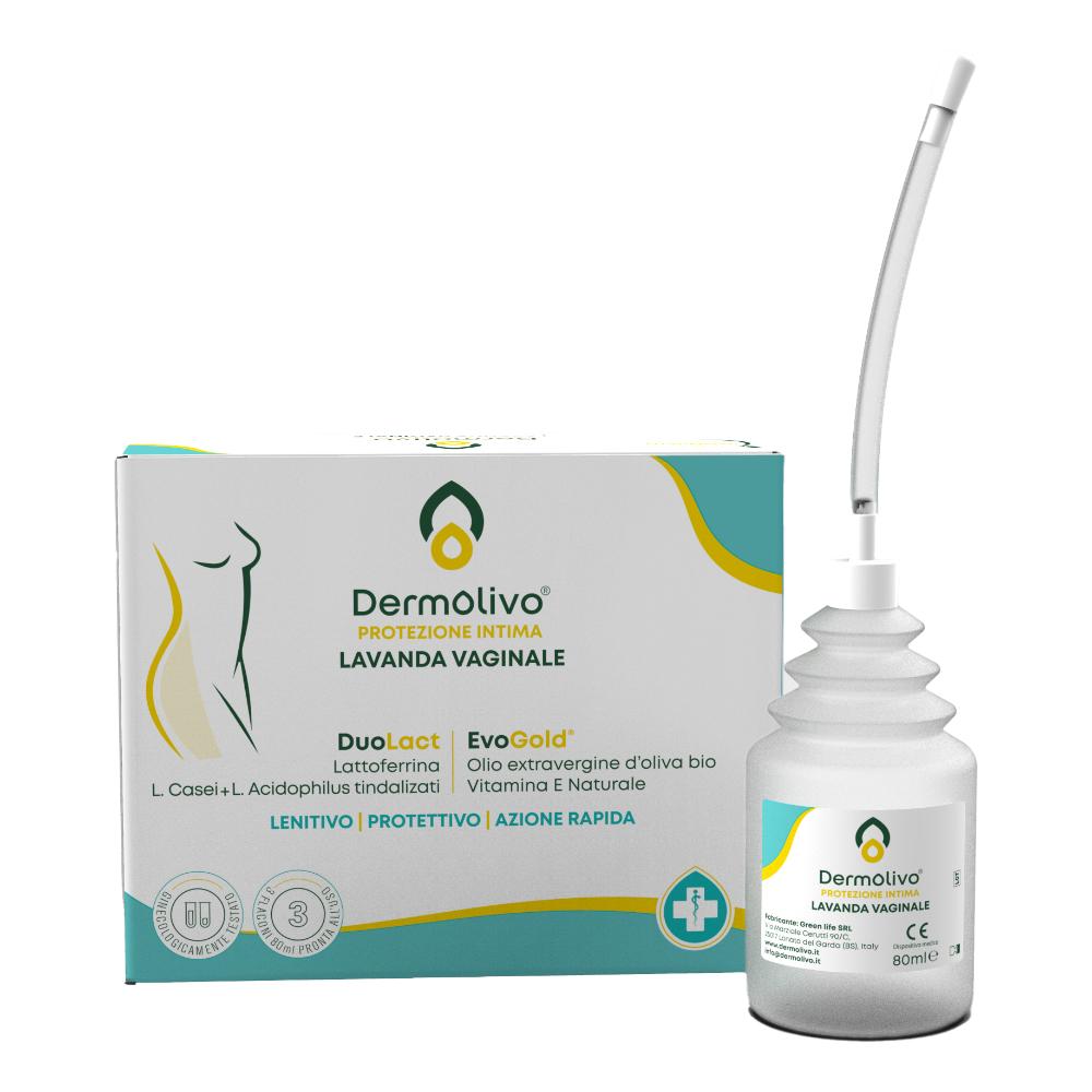 Dermolivo lavanda vaginale 3 fiale da 80 ml