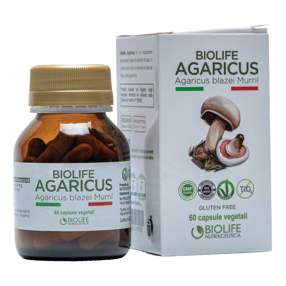 BIOLIFE AGARICUS 60CPS — confronto prezzi