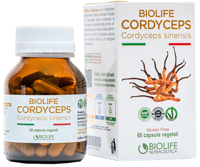 Biolife cordyceps 60 capsule