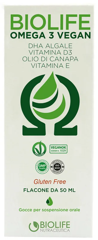 BIOLIFE OMEGA 3 VEGAN 50ML