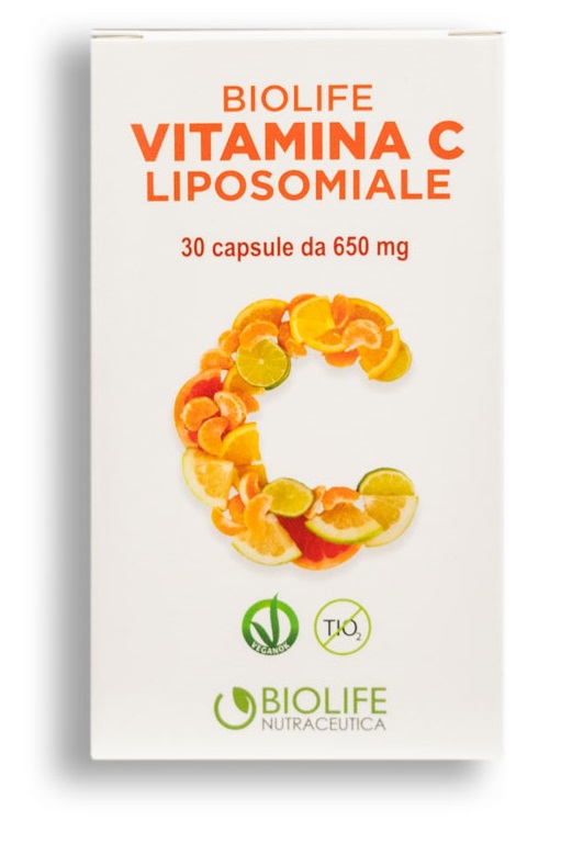 Biolife Vitamina C Liposomiale Integratore Per Il Sistema Immunitario 30 Capsule