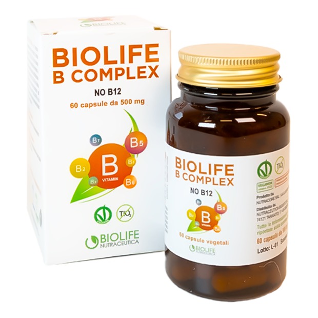 Biolife b complex 60 capsule — confronto prezzi