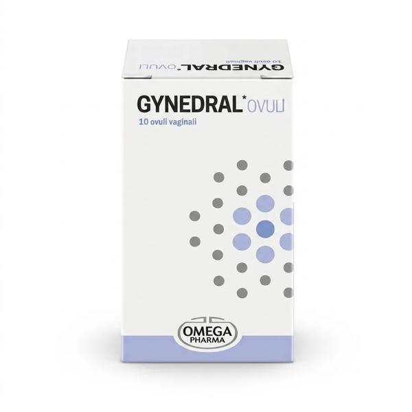Gynedral Ovuli Vaginali Idratanti e Lubrificanti 10 Ovuli