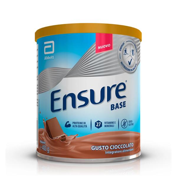 Ensure Base Gusto Cioccolato 400 gr Integratore di Proteine Vitamine e Minerali