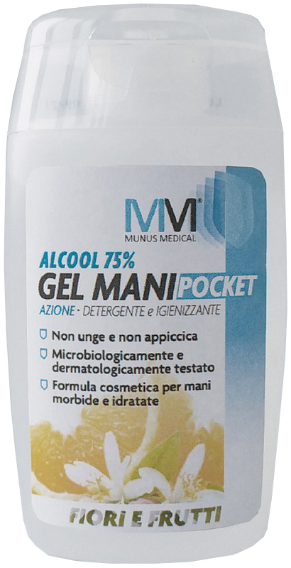 Munus medical gel igienizzante mani fiori&amp;frutti 100 ml